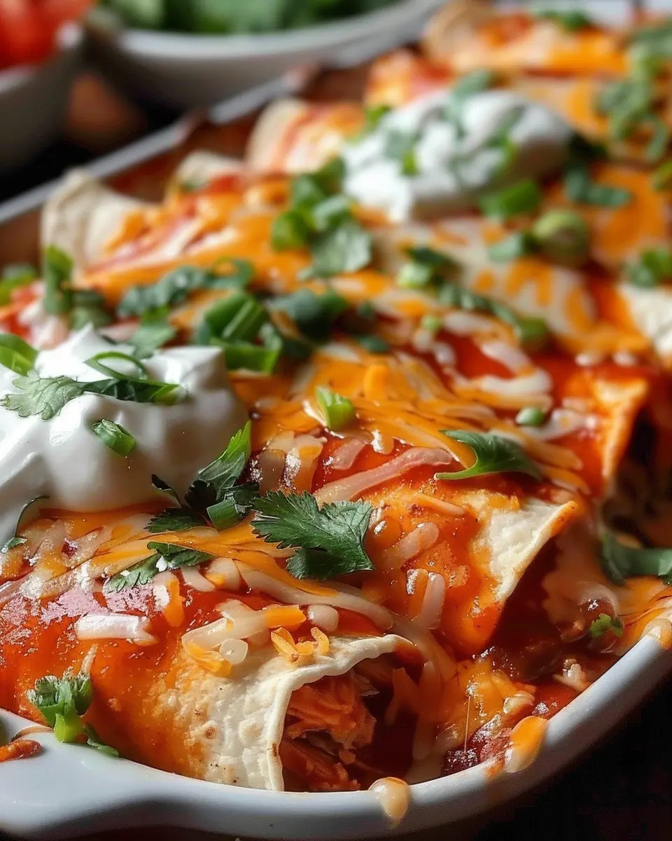 Delicious Chicken Enchiladas: Easy Recipe for Flavorful Comfort