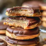 Twix-Style Cookies
