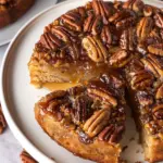 Vegan Pecan Upside Down Cake