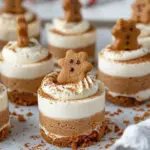 No-Bake Gingerbread Cheesecake Cups