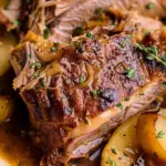 Apple Cider Braised Pork Shoulder