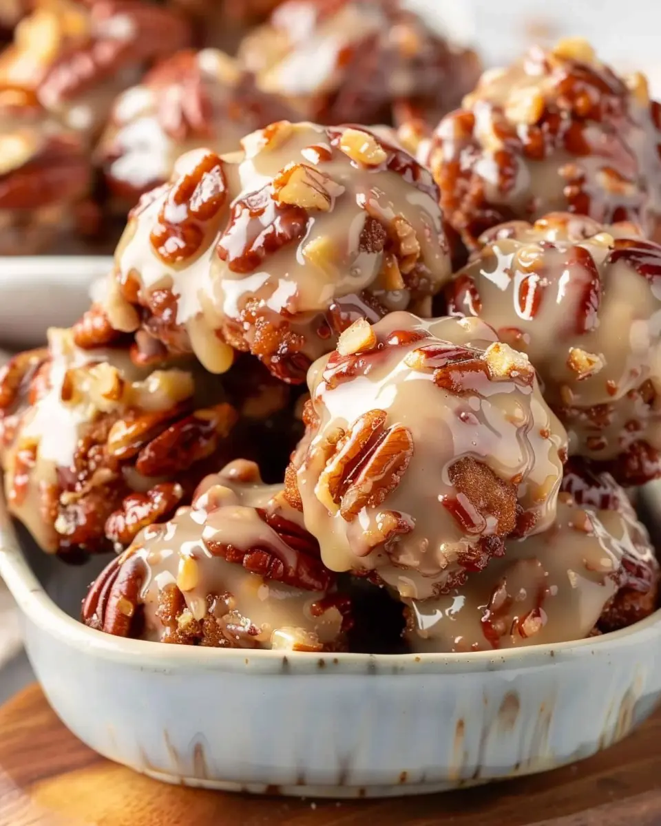 Pecan Crunch Glazed Bites: Indulgent Treats for Every Occasion