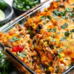 Chicken Burrito Casserole