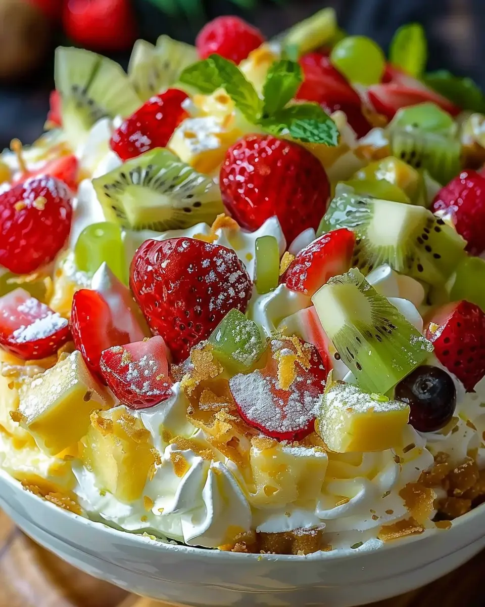 Hawaiian Cheesecake Salad: A Delightfully Easy Tropical Treat