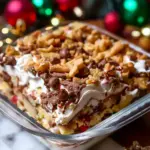 Christmas Cookie Lasagna