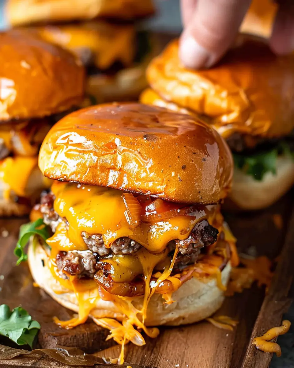 Cheeseburger Sliders with Turkey Bacon: Easy and Delicious Treats