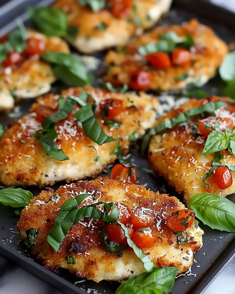 Parmesan-Basil Chicken Cutlets: Easy, Juicy Comfort Food Delight