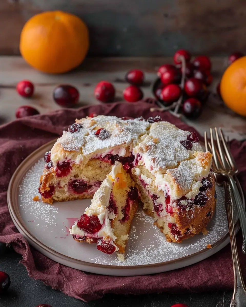 Orange Cranberry Cake: The Best Homemade Delight You’ll Love
