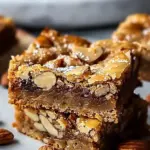 Almond Croissant Blondies