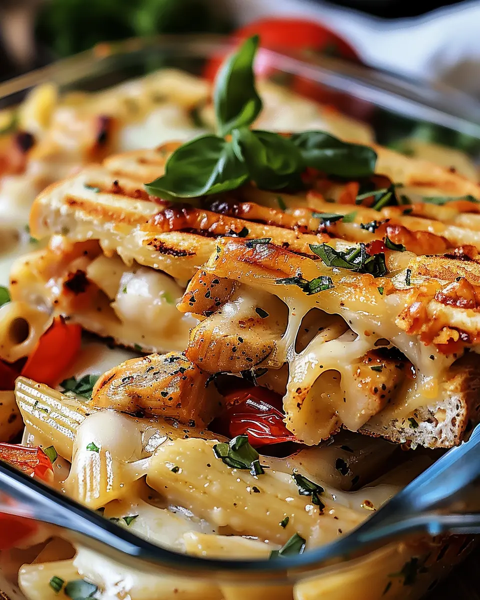 Honey Pepper Chicken Pasta: An Easy Panini Twist for Dinner
