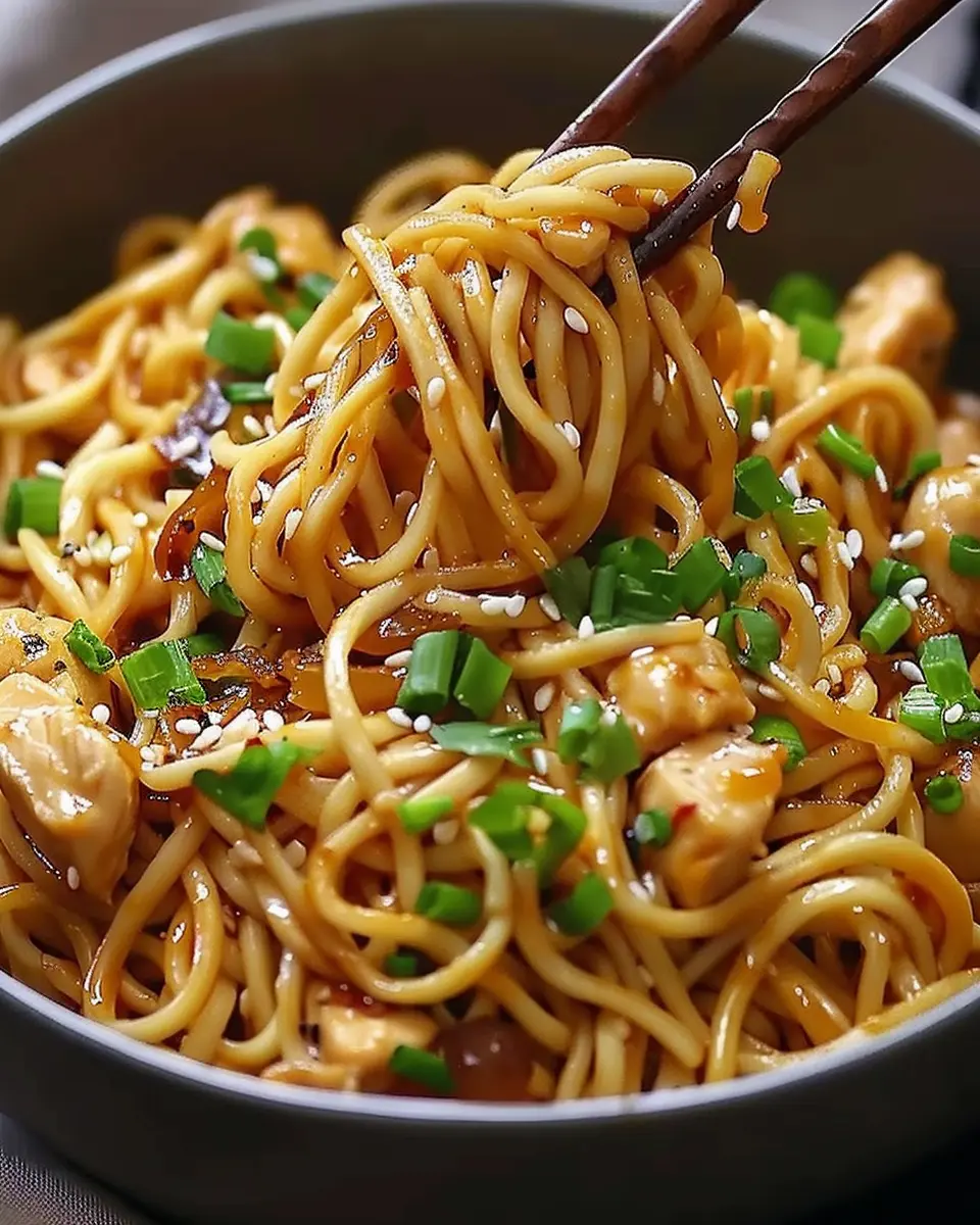 Garlic Chicken Noodles Recipe: A Deliciously Easy Weeknight Meal