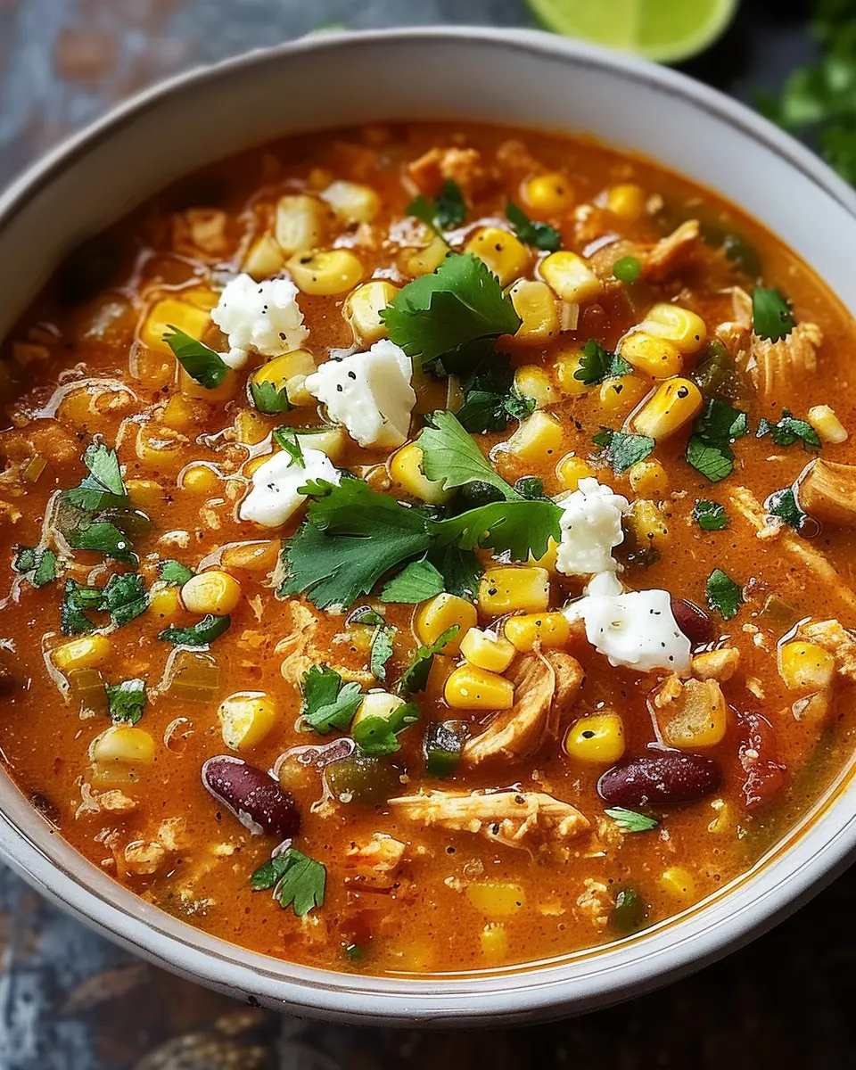 Street Corn Chicken Chili Recipe: Easy Comfort Food Delight