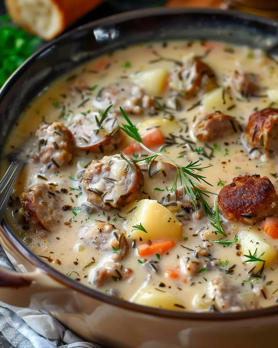 Creamy Sausage Potato Chowder: Cozy Comfort in a Bowl
