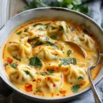 Easy Thai Coconut Curry Dumpling Soup
