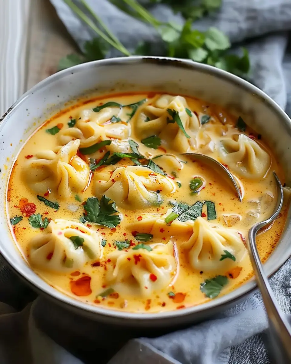 Easy Thai Coconut Curry Dumpling Soup: A Cozy Delight for All